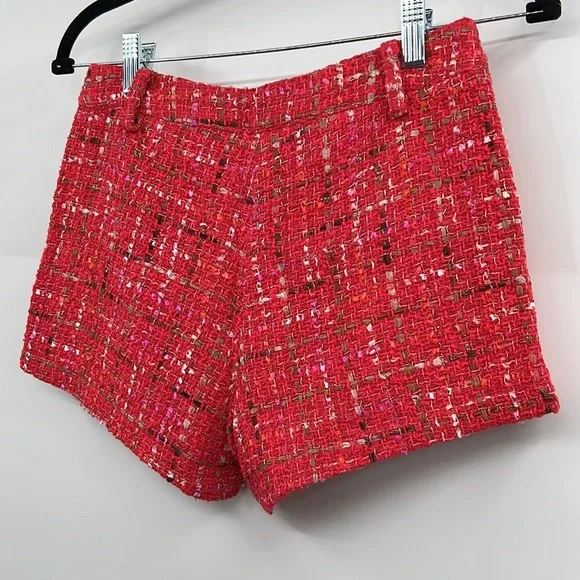 🆕Generation Love Tweed Faye Hot Pink Multi Shorts XS available - Picture 9 of 11